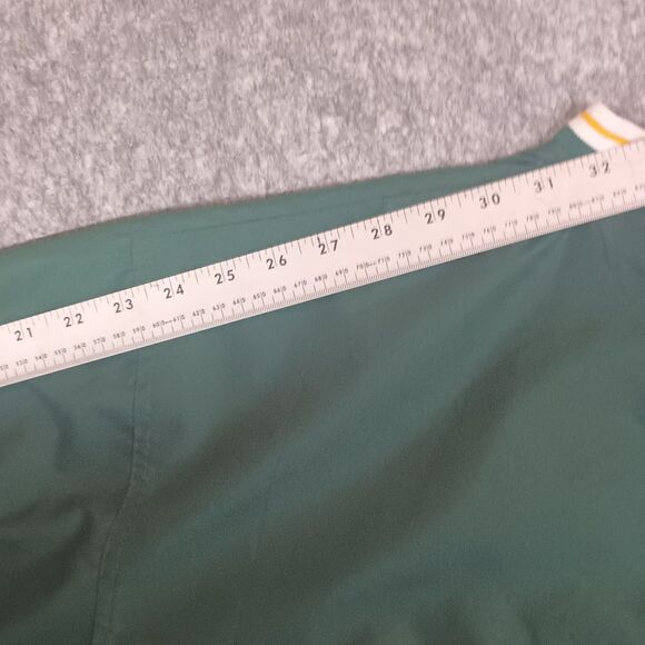 Colorado State Rams Windbreaker Pullover Green Spellout Pro Player Sz XL NCAA - Picture 9 of 10